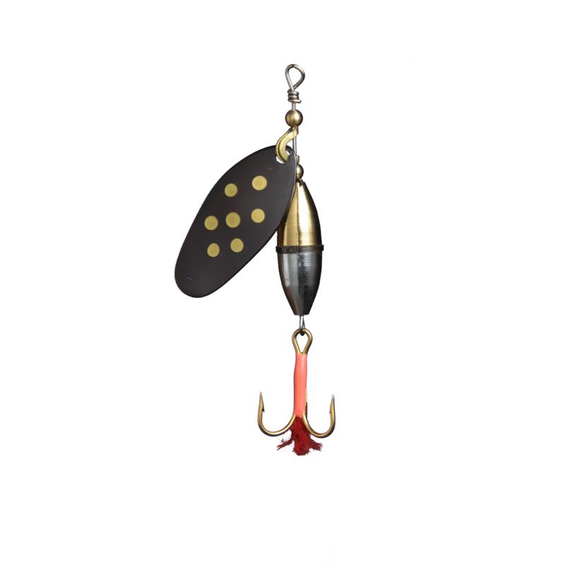 Myran Agat Spinner 7g Svart