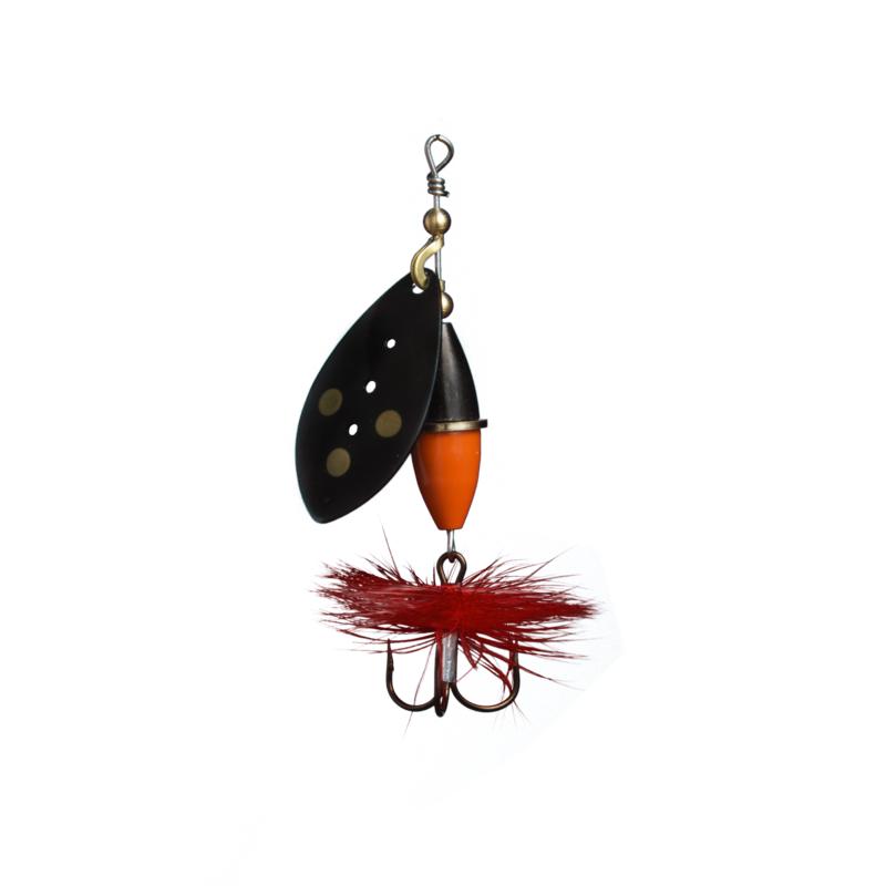 Myran Wipp Spinner 10g Svart/Orange/Svart