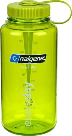 Wide Mouth Bottle 1L Limegrønn