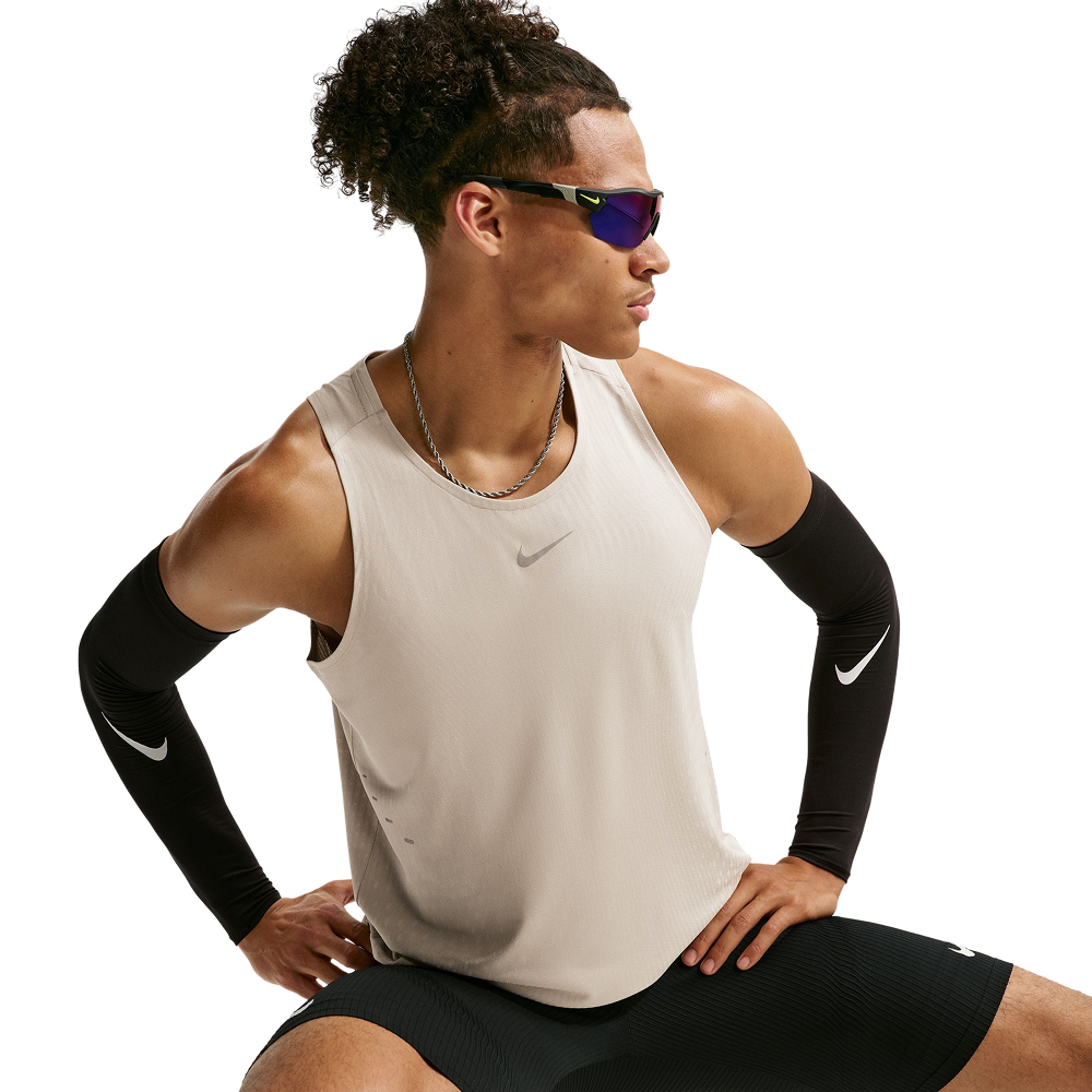 M's Stride Aero-Fit Running Tank Top Cream Ii/Sail/Reflective Silv