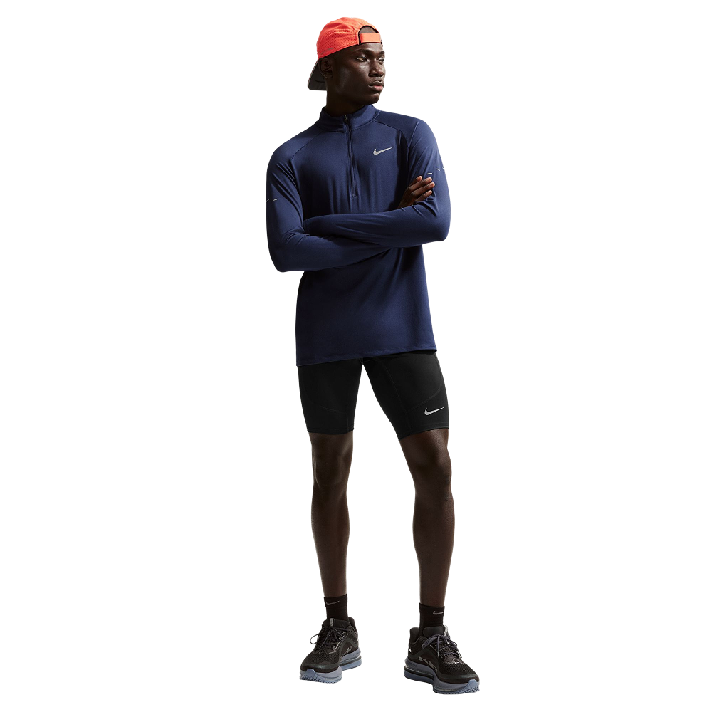M's Stride Dri-Fit 1/2-Length Running Tights Black/Reflective Silv