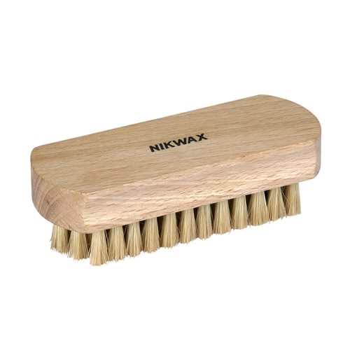 Shoe Brush White Bristles