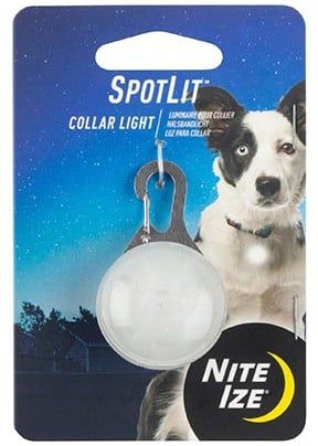 SpotLit Collar Light White