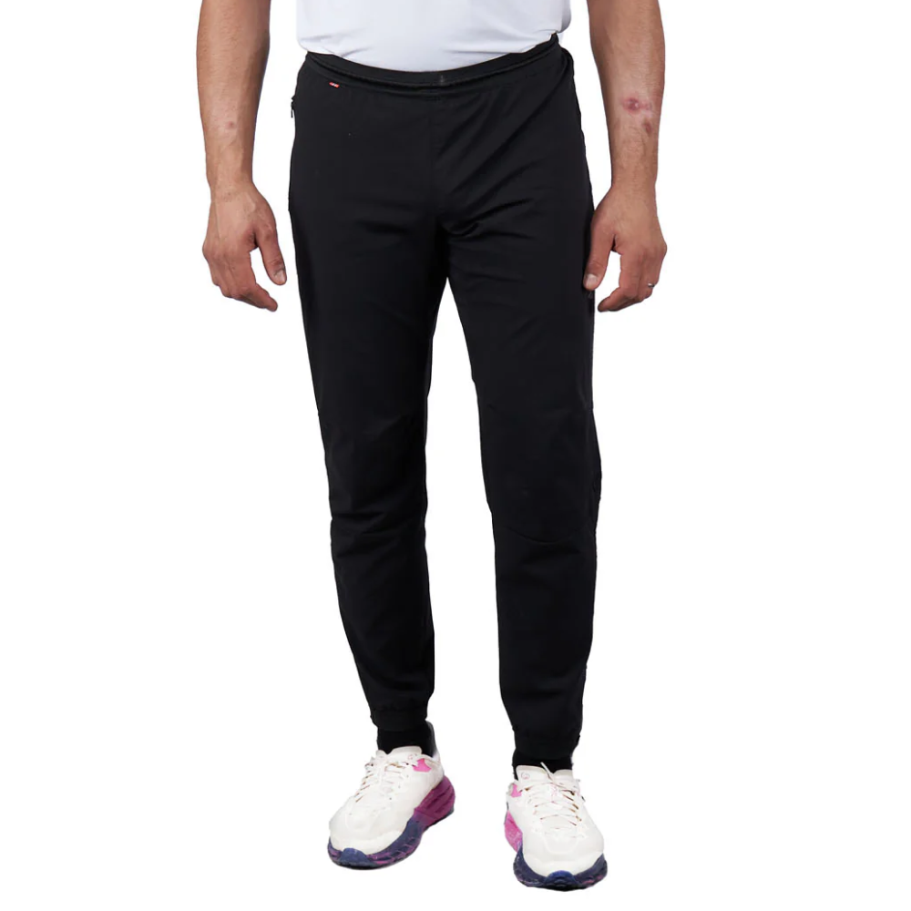 M's Canix Warm-Up Pants Black/Orange
