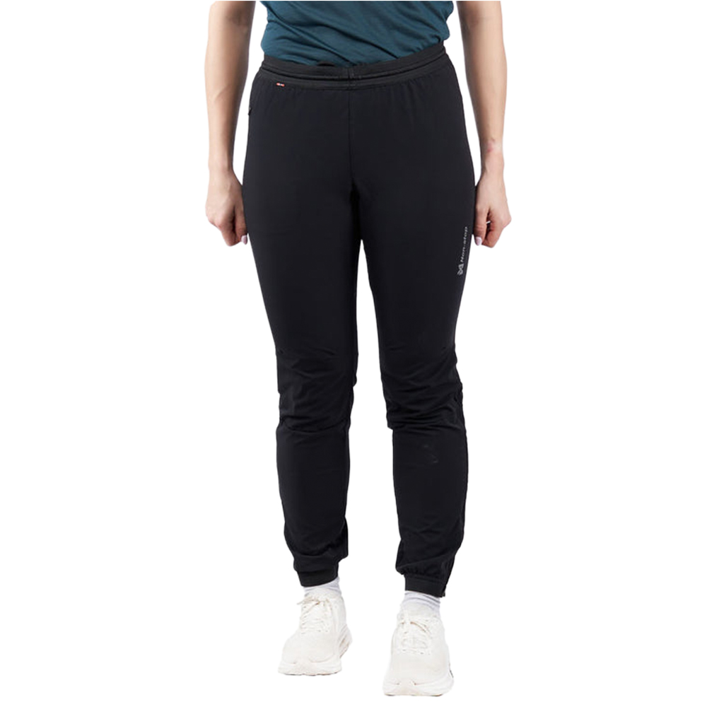 W's Canix Warm-Up Pants Black/Orange