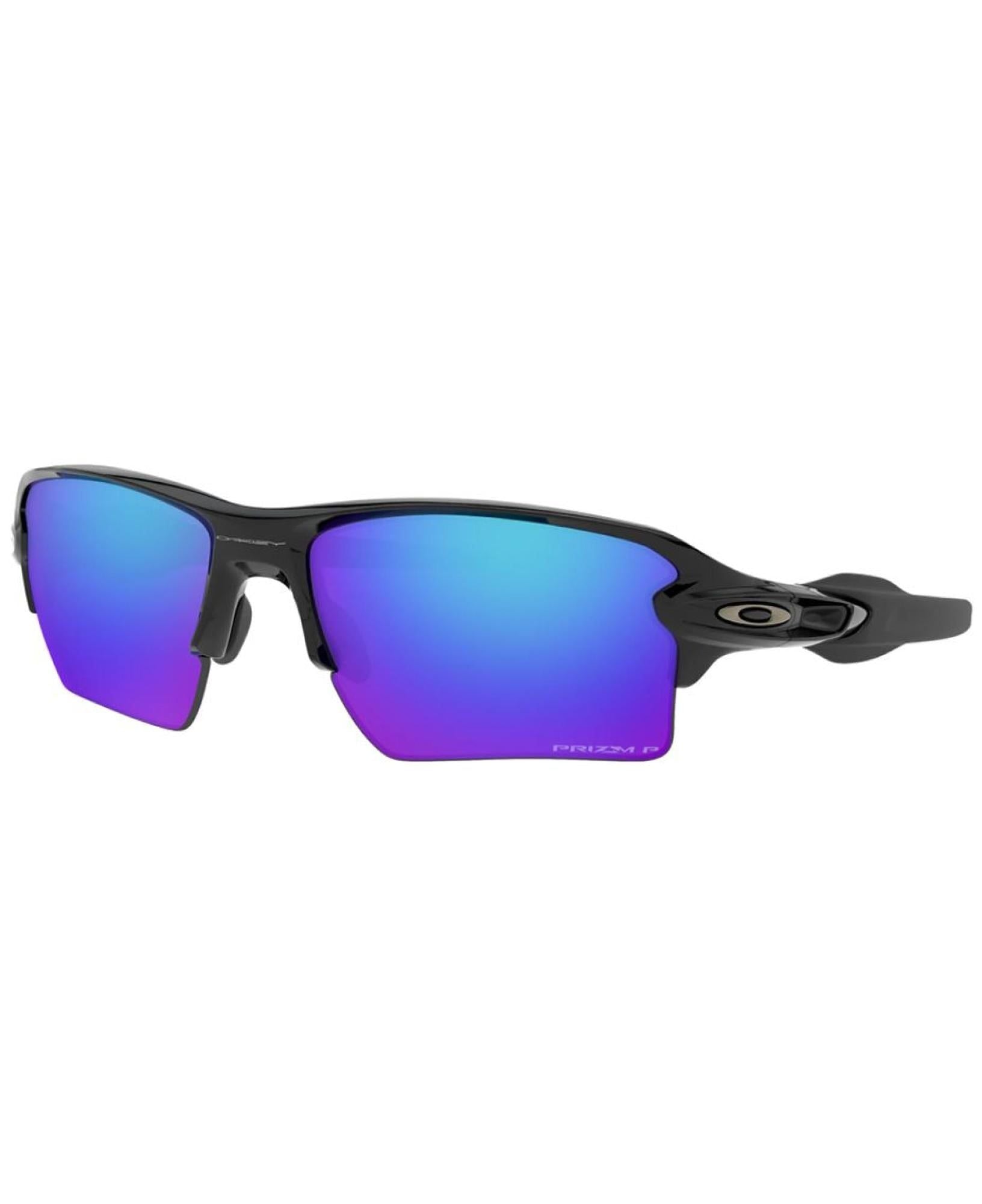 Flak 2.0 XL Polished Black Prizm Sapphire Polarized