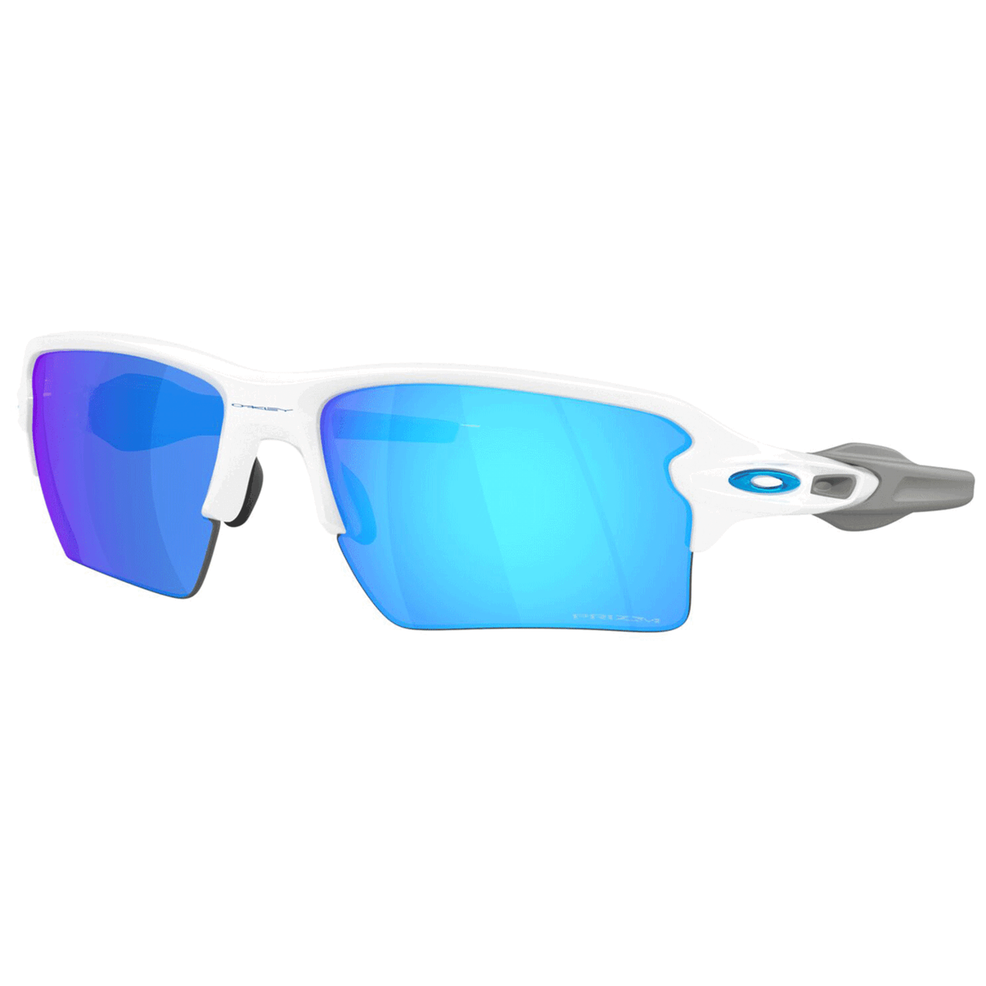 Flak 2.0 XXL Polished White Prizm Sapphire