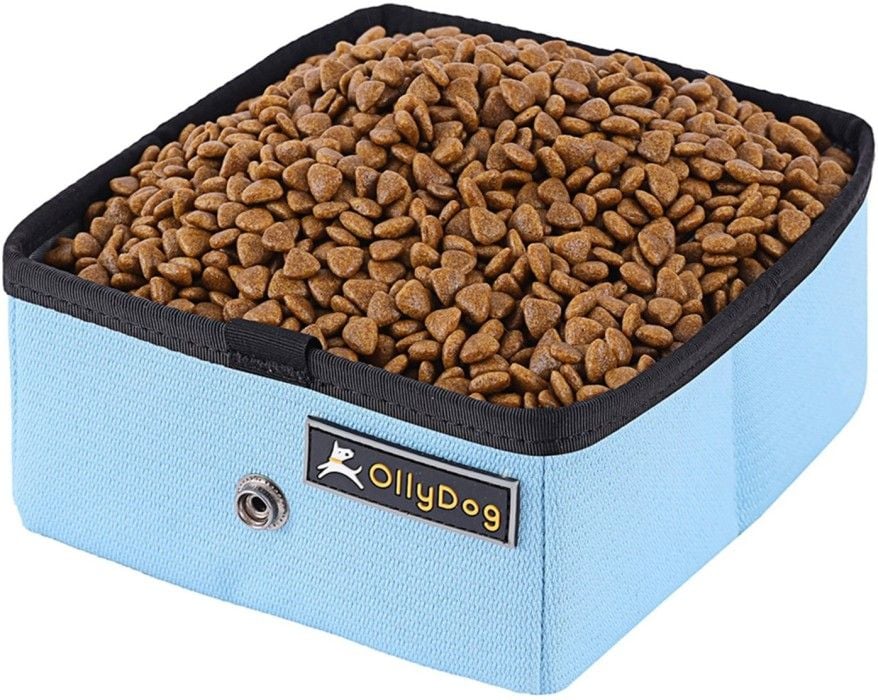 Crumple Travel Bowl Air Blue