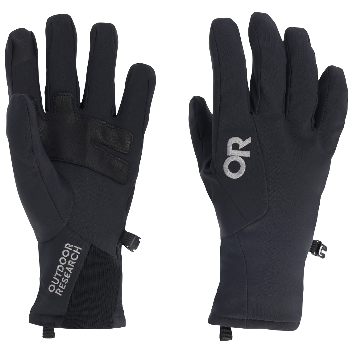 Women's Sureshot Softshell Gloves Black