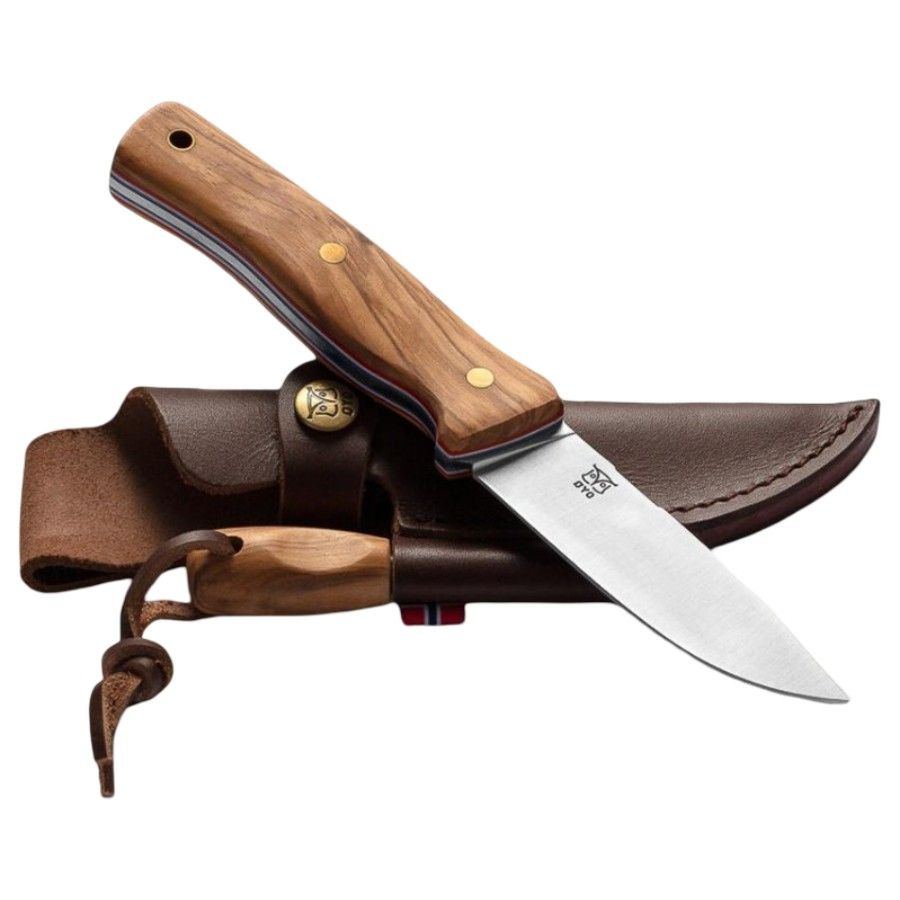 Oyo Femunden Knife W/ Leather Sheath