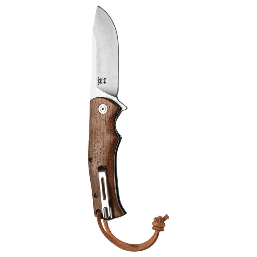 Oyo Tinden Folding Knife Valnøtt