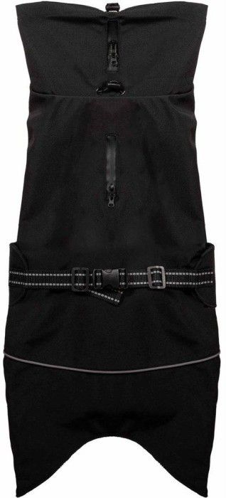 Rain Jacket Black L 50 cm