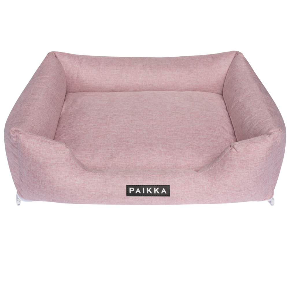 Cooling Orthopedic Bed Pink 110 cm