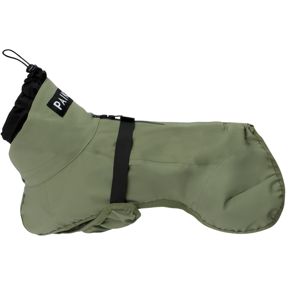 Reflective Raincoat 35-50 cm Green