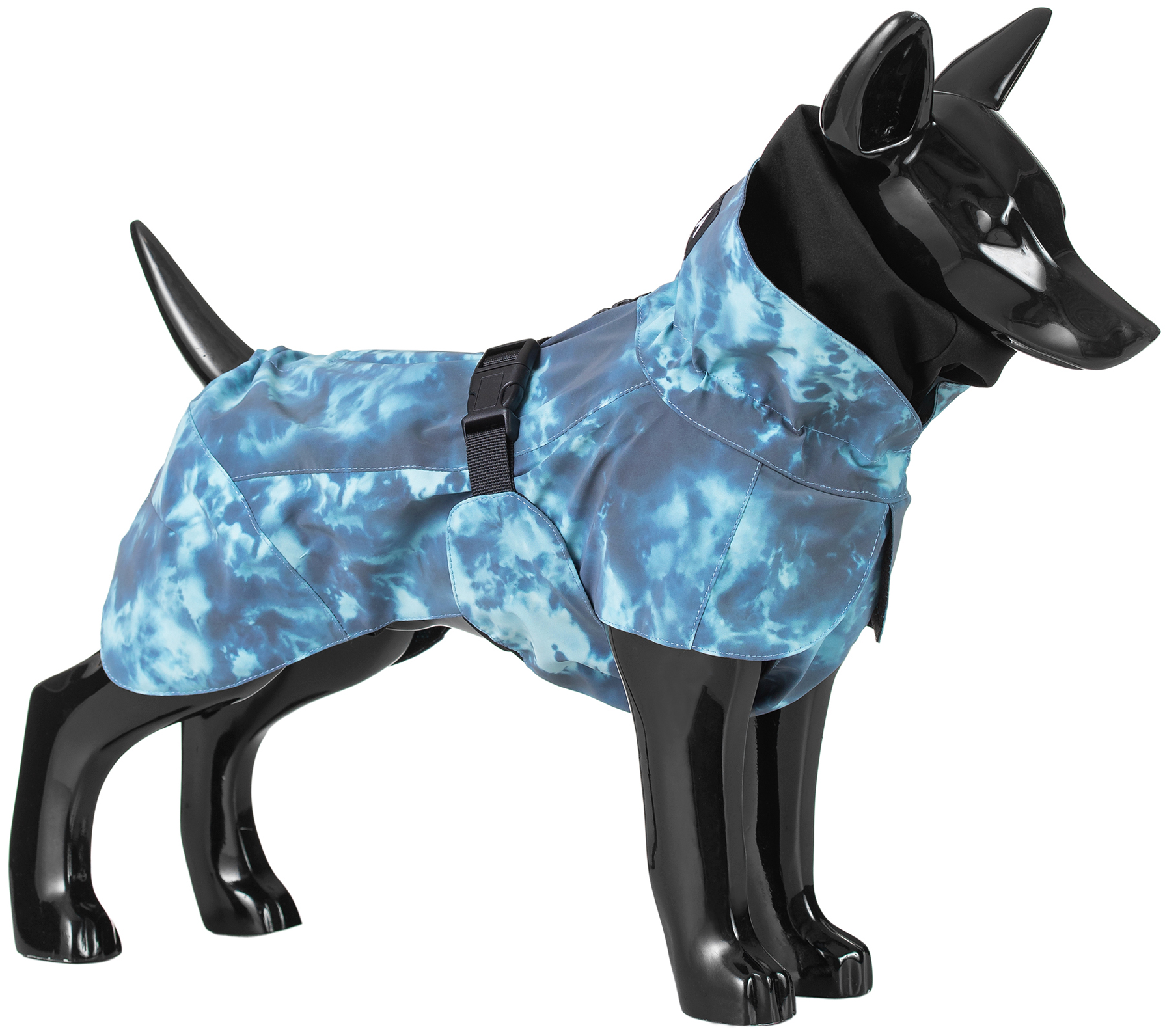 Visibility Raincoat Lite 35-50 cm Petrol Dye