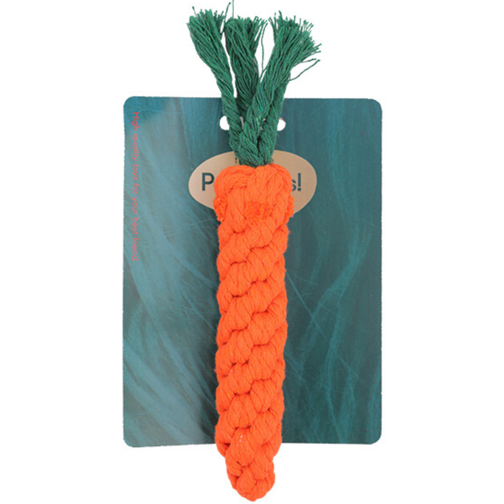 Party Pets Carrot Rope 21 cm