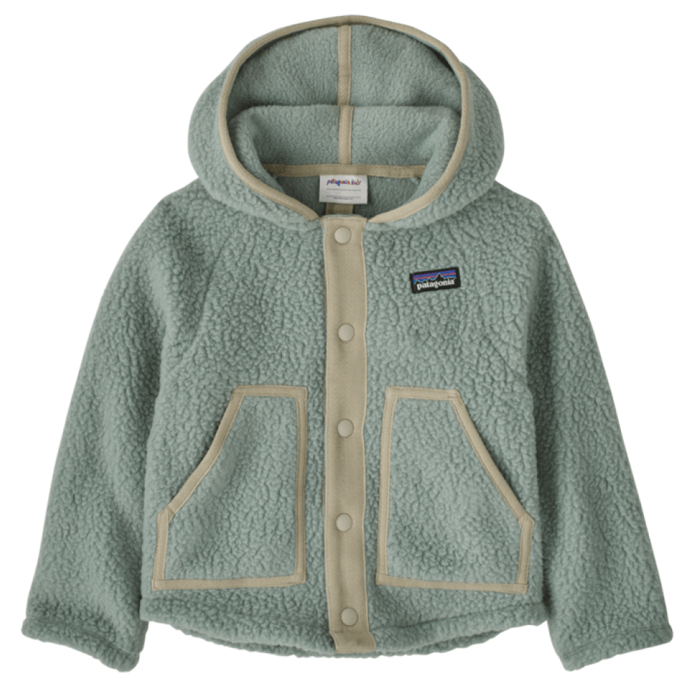 Baby Retro Pile Jkt Cover Green