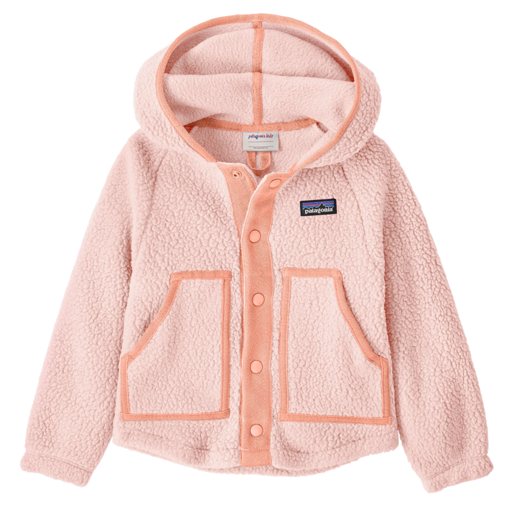Baby Retro Pile Jkt Pink Frost