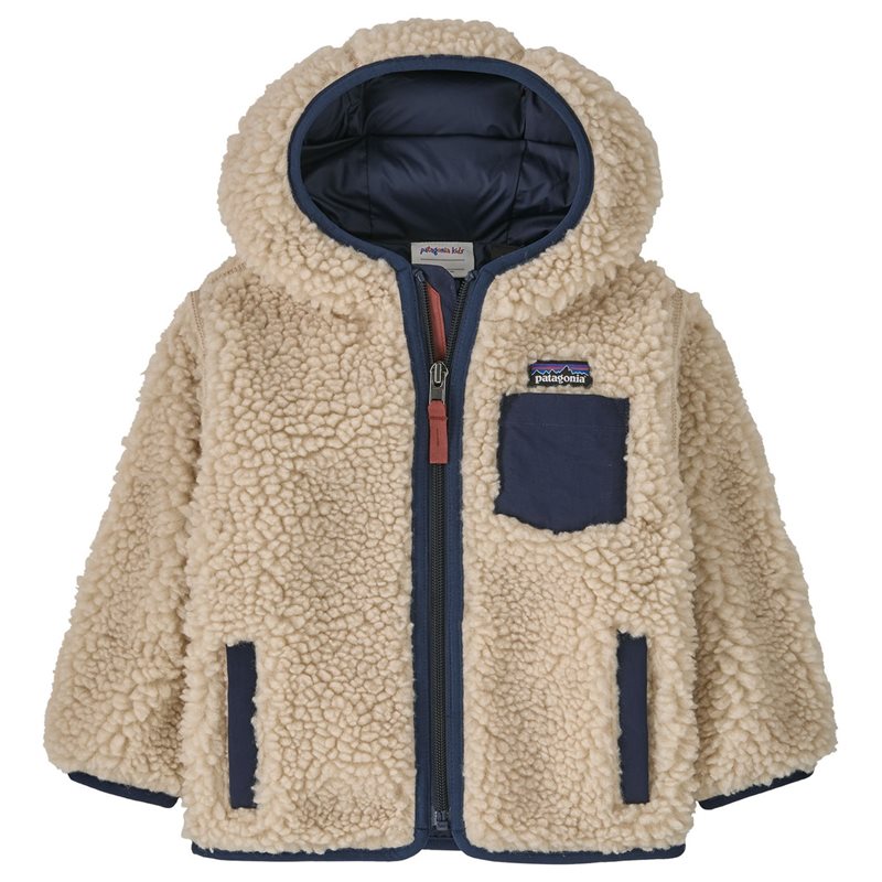 Baby Retro-X Hoody Dark Natural W/New Navy