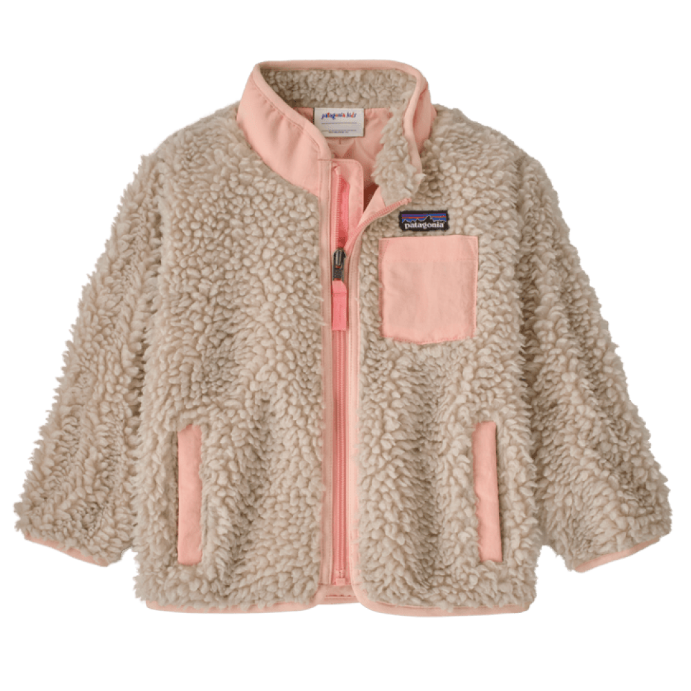 Baby Retro-X Jkt Natural W/Sunlit Pink