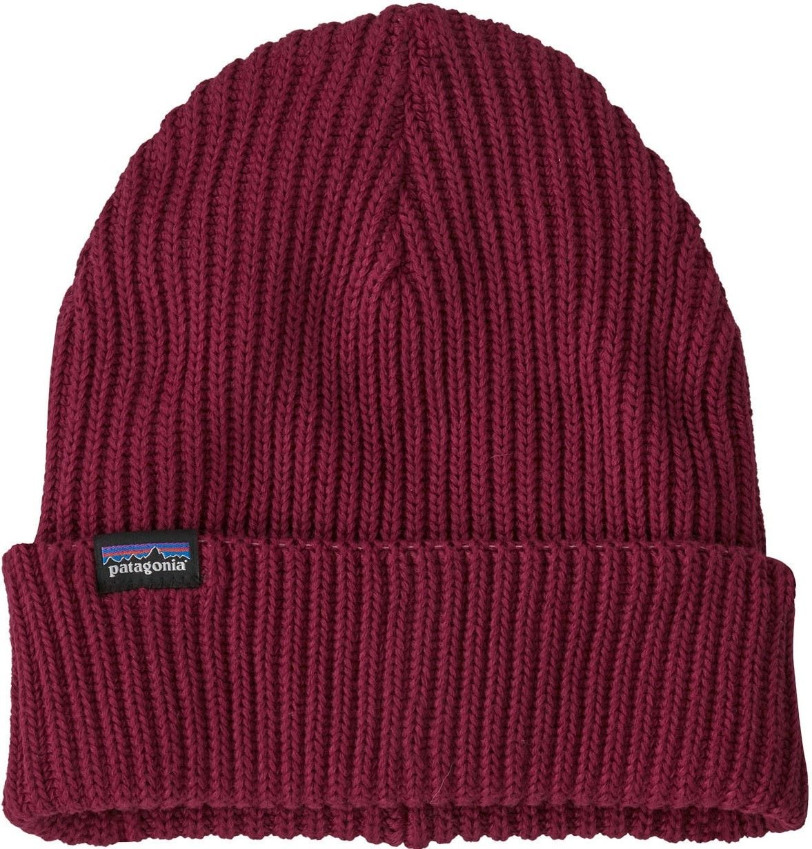 Fishermans Rolled Beanie Wax Red
