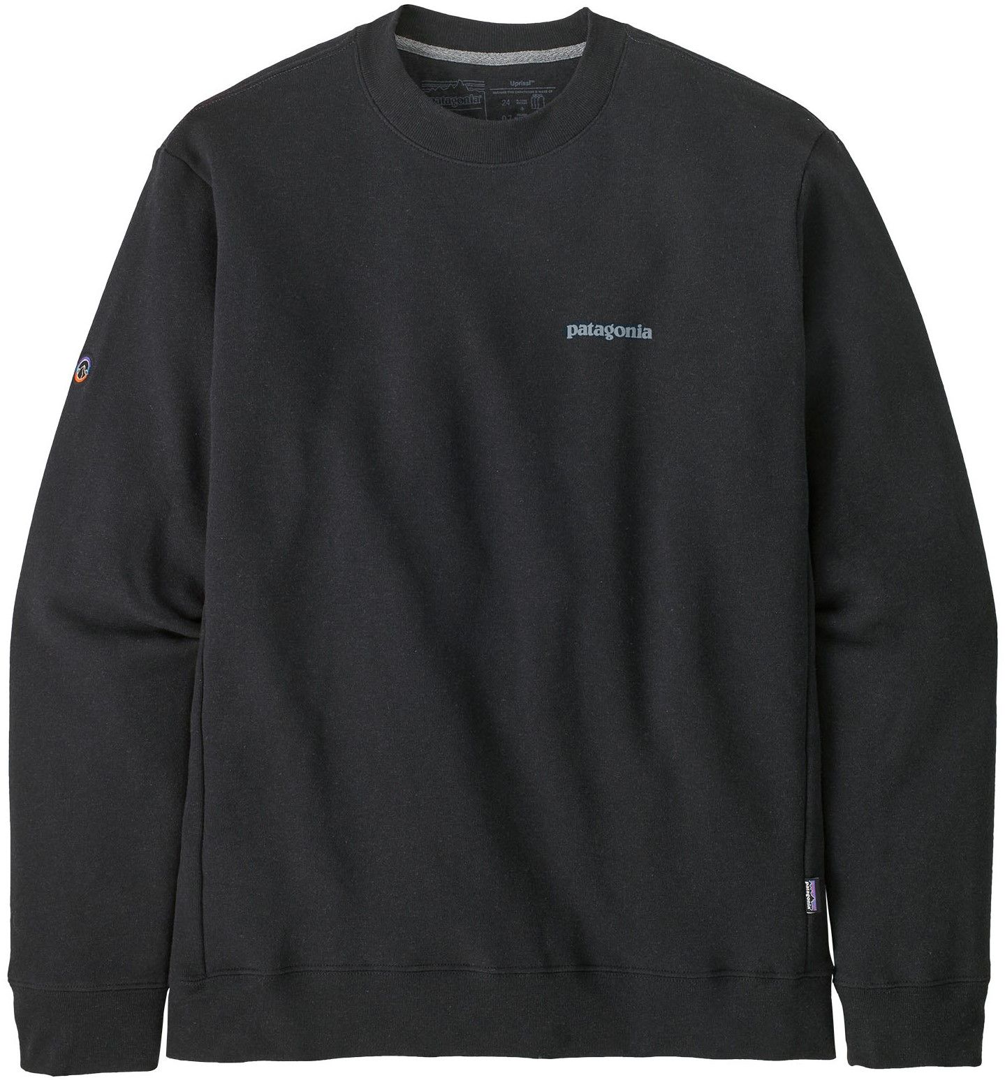 Fitz Roy Icon Uprisal Crew Sweatshirt Ink Black