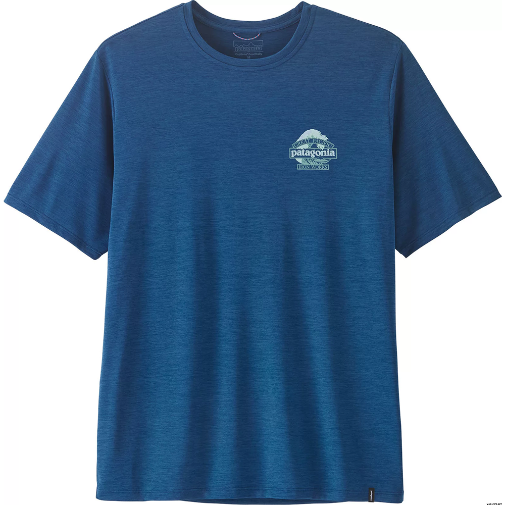 M Cap Cool Daily Shirt - Great Waves Clement Blue - Light Clement Blue X