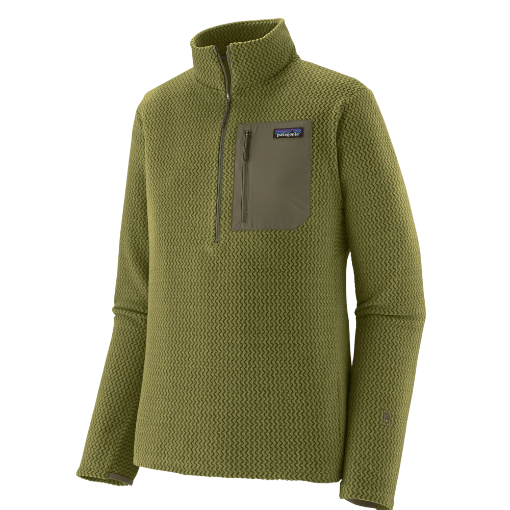 M R1 Air Zip Neck Caper Green