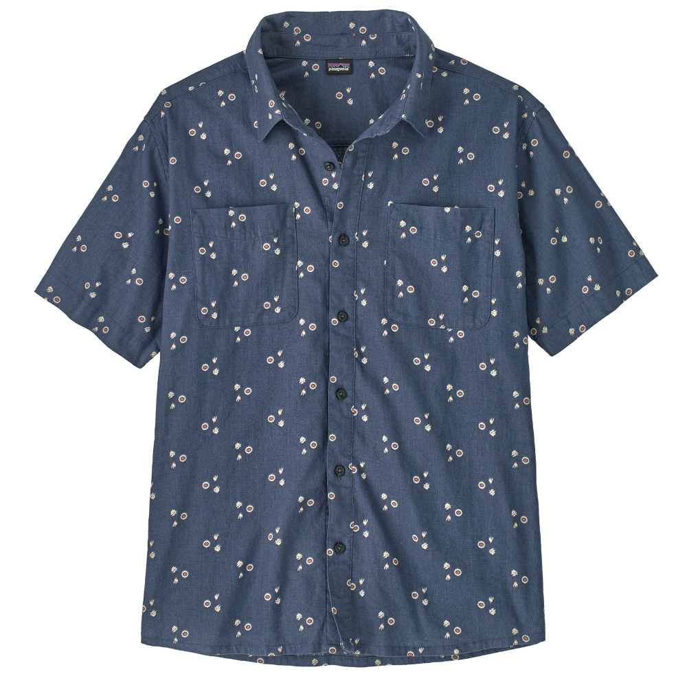 M's Back Step Shirt Bouquet: Dolomite Blue