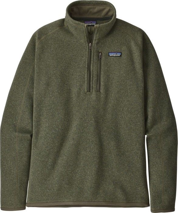 M's Better Sweater 1/4 Zip Industrial Green