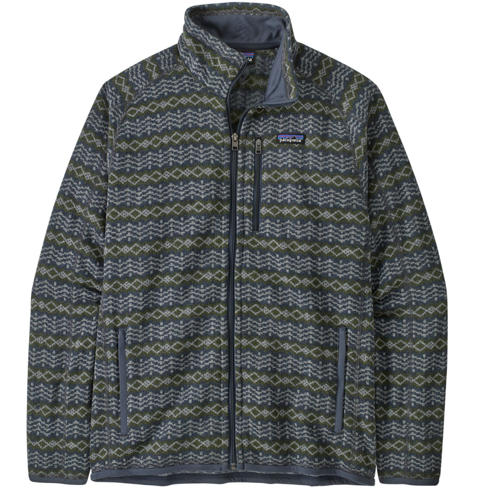 M's Better Sweater Jacket Woven Together: Smolder Blue