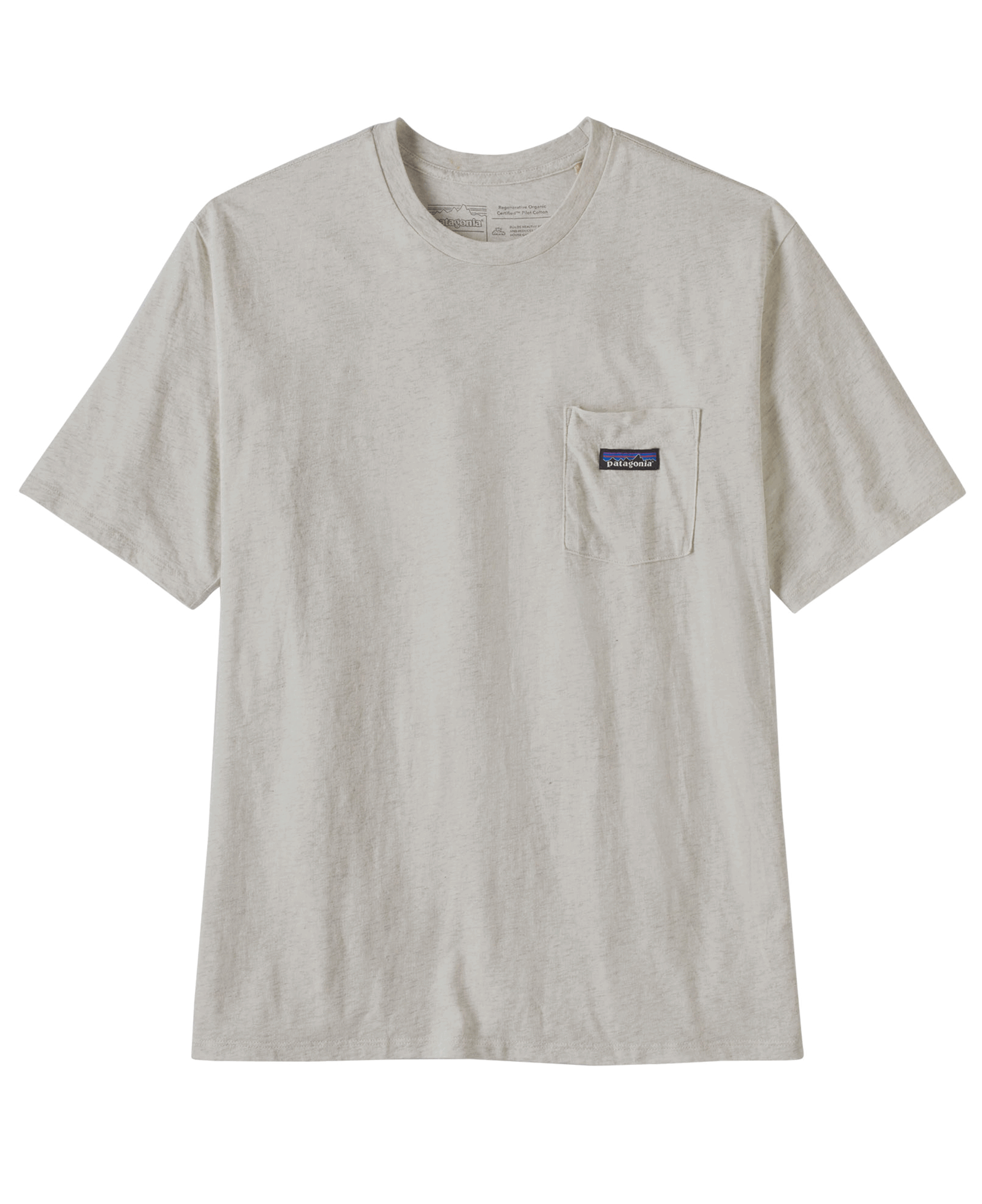 M's Daily Pocket Tee Birch White