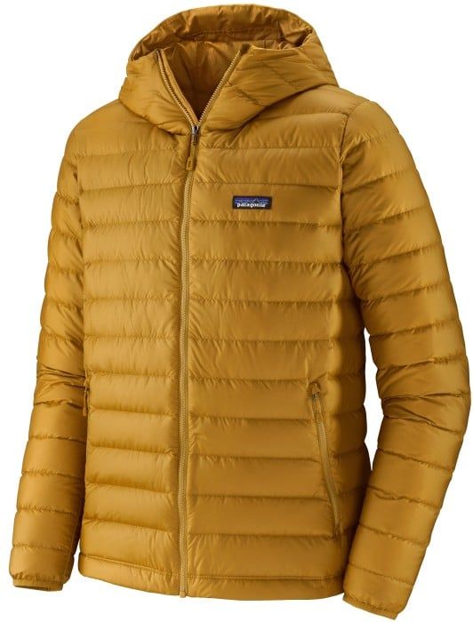M's Down Sweater Hoody Buckwheat Gold