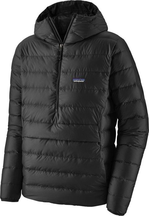 M's Down Sweater Hoody P/O Black