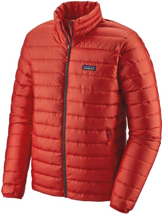 M's Down Sweater Hot Ember