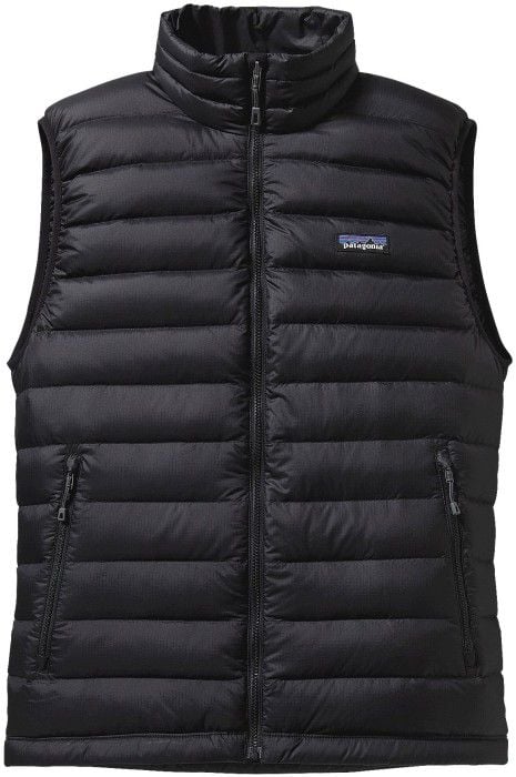 M's Down Sweater Vest Black