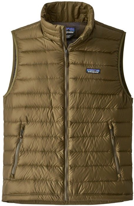 M's Down Sweater Vest Cargo Green