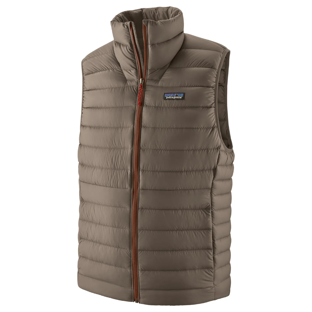 M's Down Sweater Vest Marlow Brown