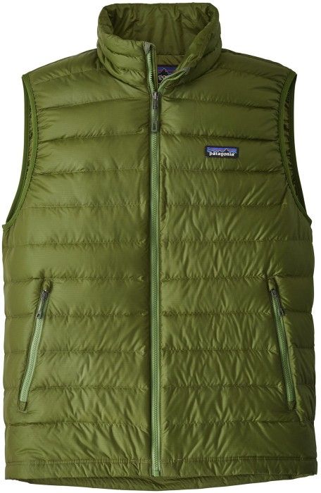 M's Down Sweater Vest Sprouted Green