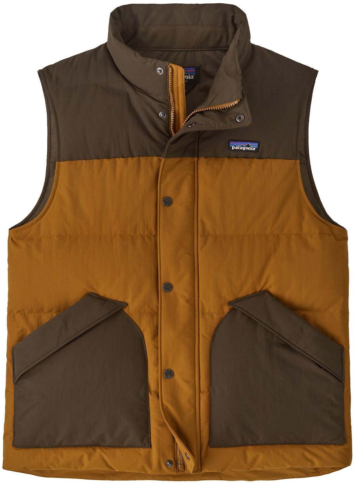 M's Downdrift Vest Shelter Brown