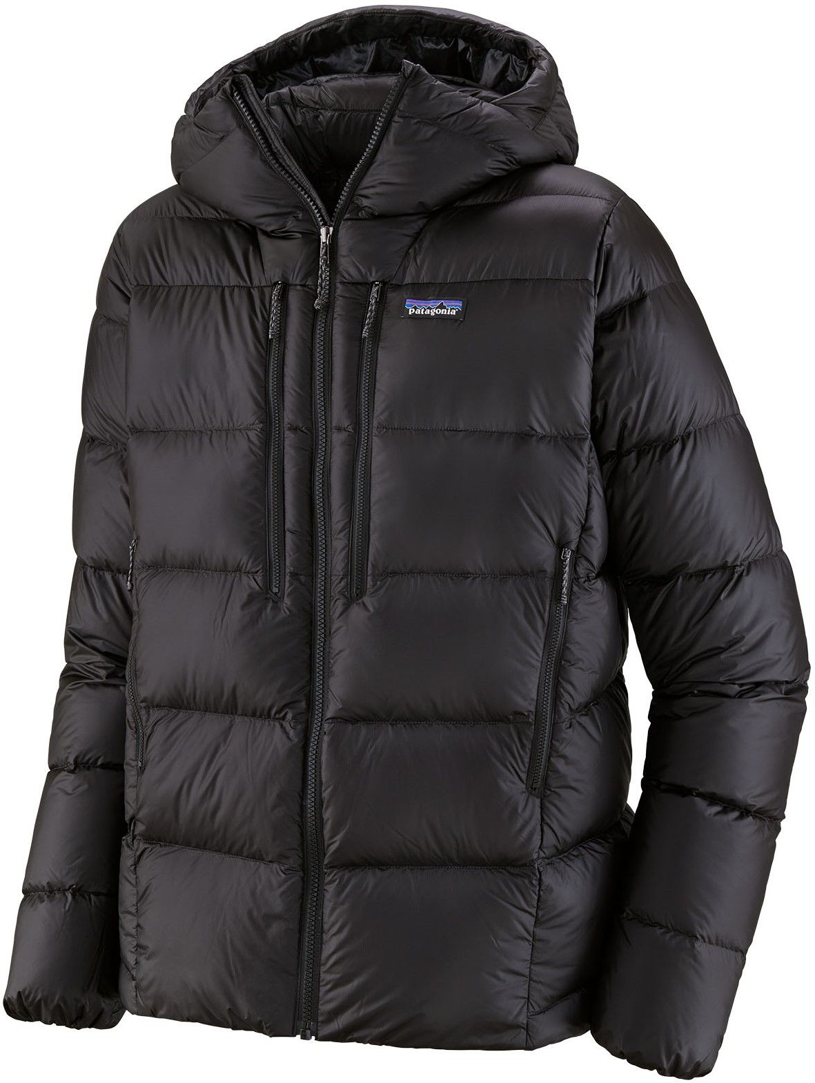 M's Fitz Roy Down Hoody Black w/Black