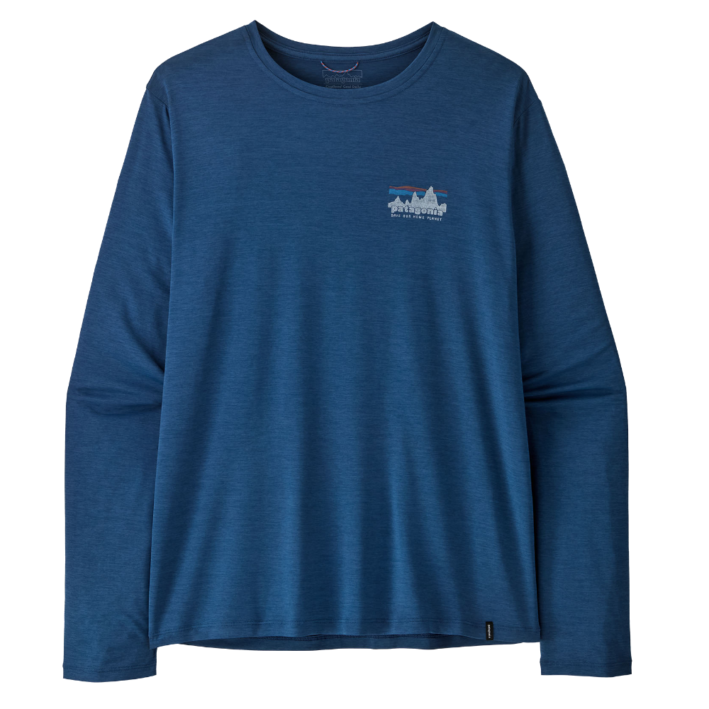 M's L/S Cap Cool Daily Shirt - '73 Skyline Clement Blue - Light Clement Blue X-Dye