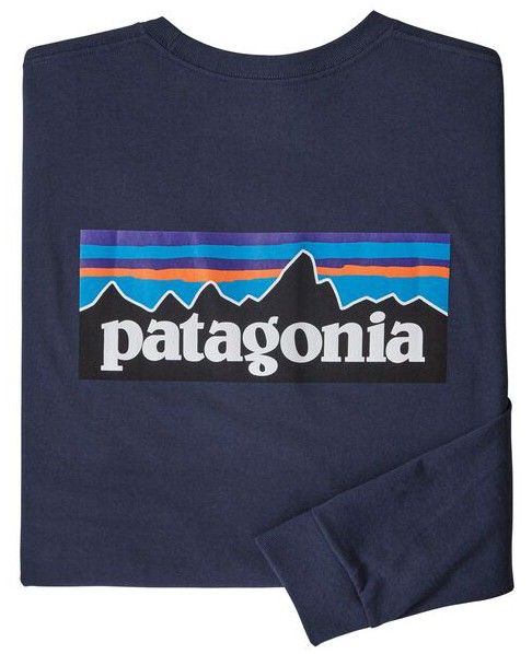 M's L/S P-6 Logo Responsibili-Tee Classic Navy