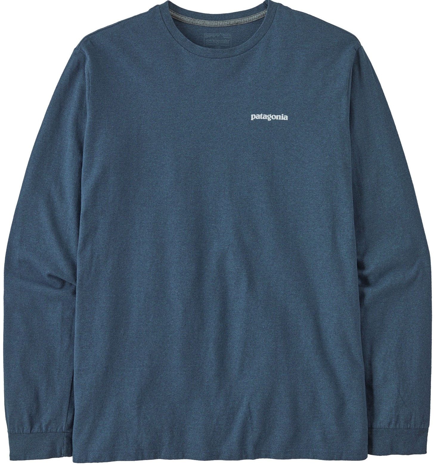 M's L/S P-6 Logo Responsibili-Tee Utility Blue