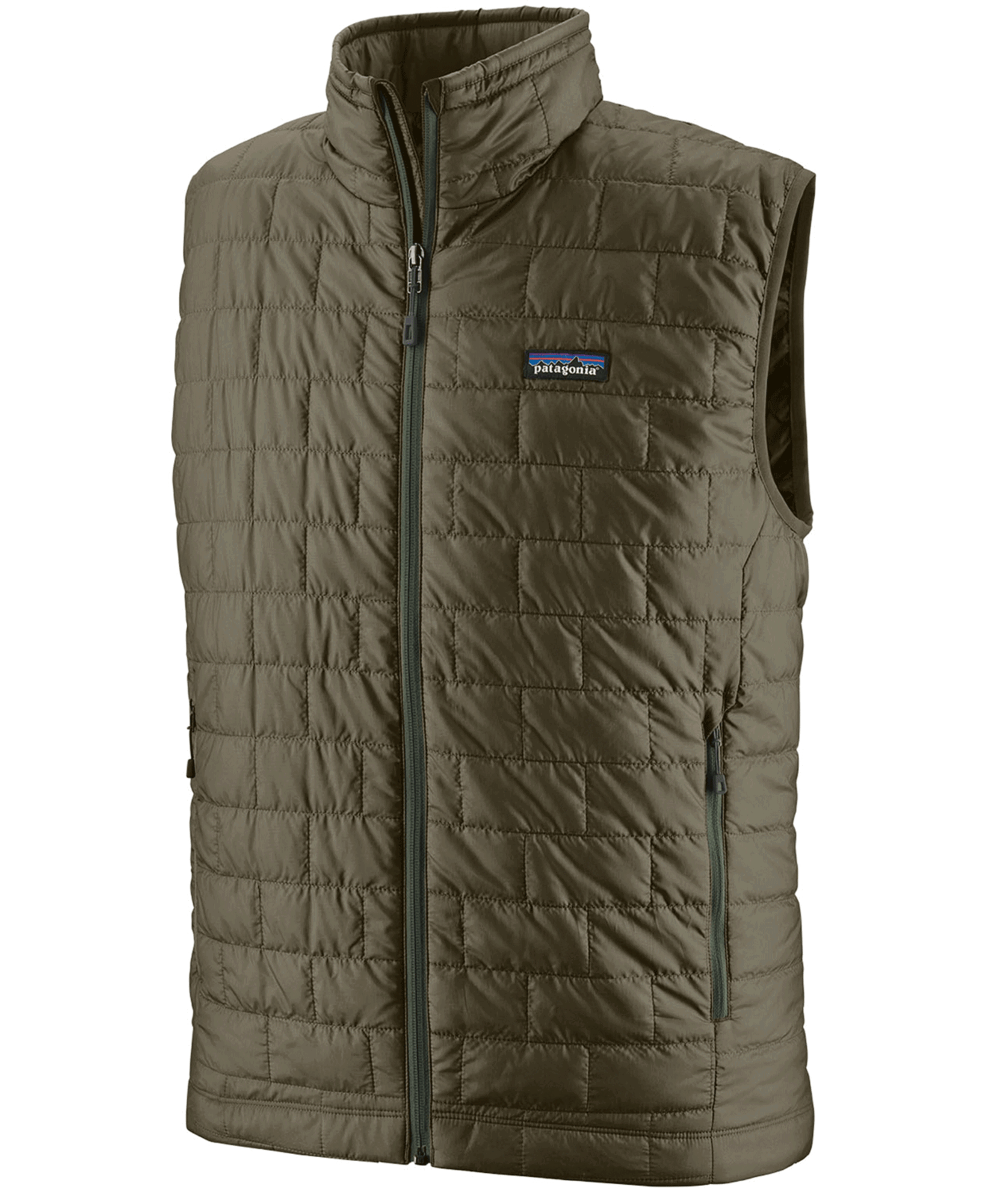 M's Nano Puff Vest Basin Green w/Tent Green