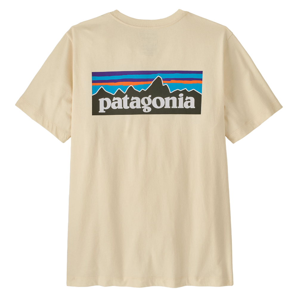 M's P-6 Logo T-Shirt Undyed Natural