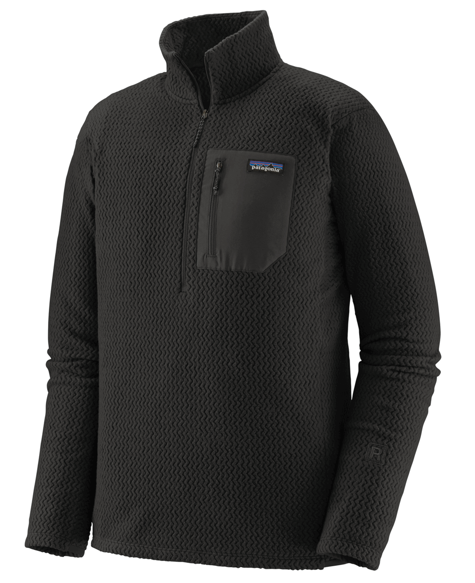M's R1 Air Zip Neck Black