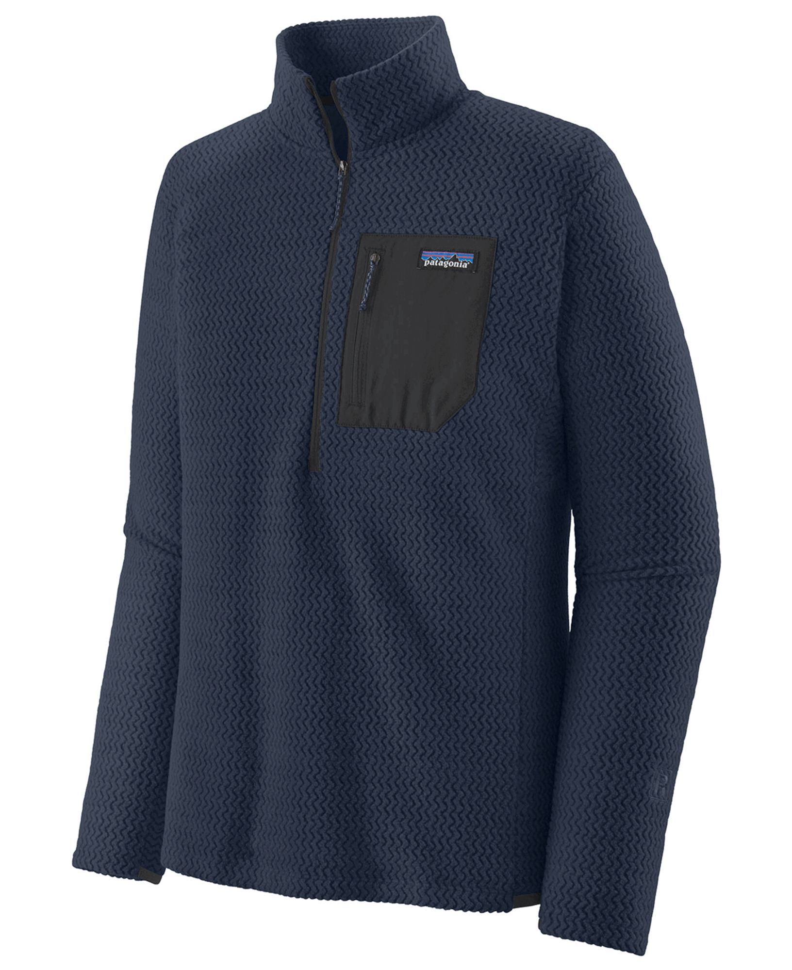 M's R1 Air Zip Neck New Navy