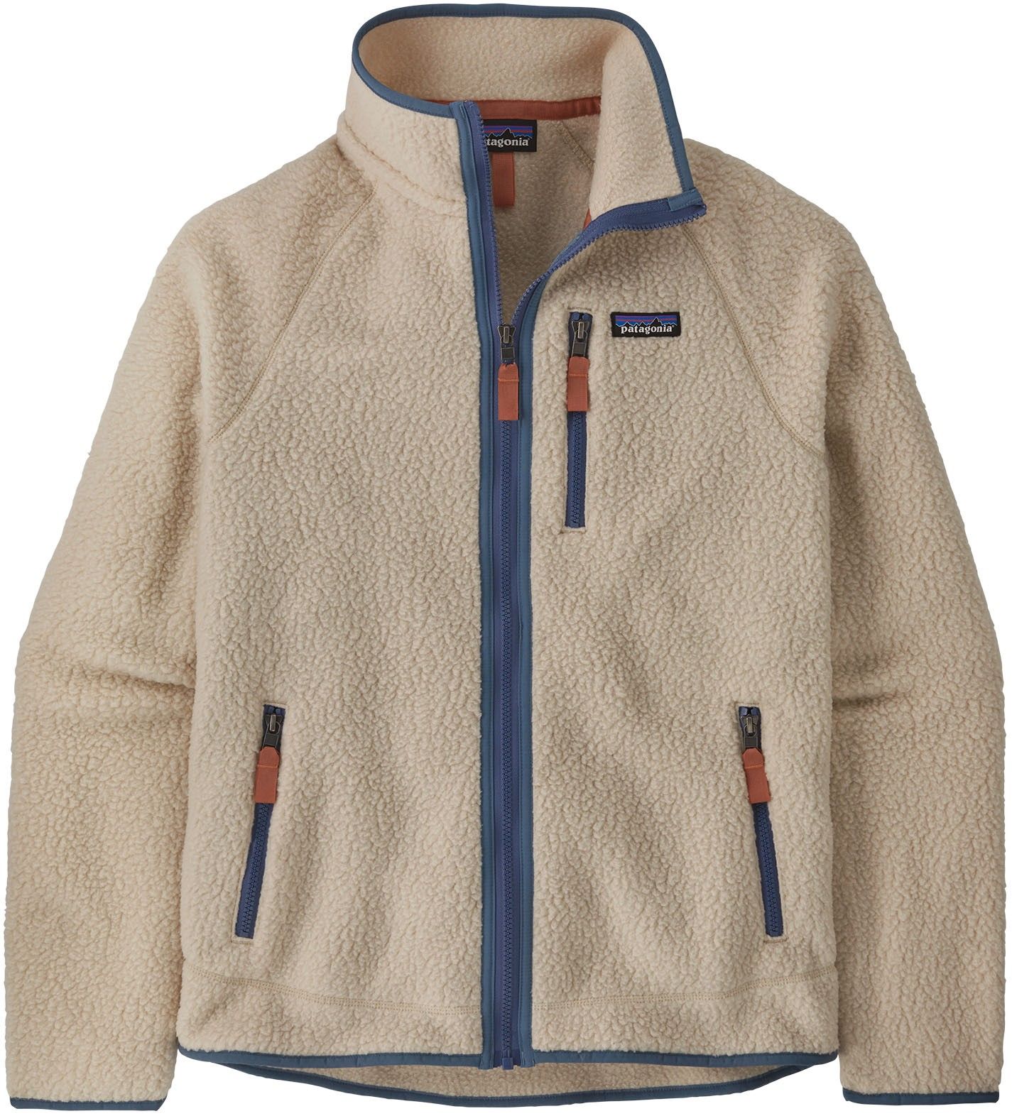 M's Retro Pile Jacket Dark Natural w/Utility Blue
