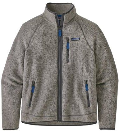 M's Retro Pile Jacket Feather Grey